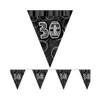 Glitz Prism Flag Banner Age 30