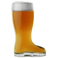 glass beer boot 97oz 275ml case of 6