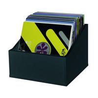 Glorious Record Box Advanced 110 Black MDF LP Holder