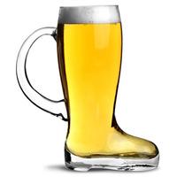 Glass Beer Boot with Handle 1.75 Pint (Case of 12)