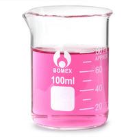 glass measuring beaker 80ml single