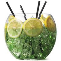 glass cocktail fish bowl 92oz 26ltr single