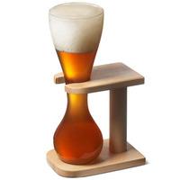 Glass Quarter Yard of Ale with Stand (Single)