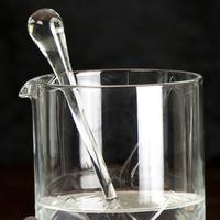 glass teardrop martini stirrers case of 144