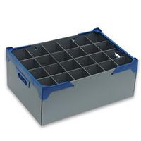 Glass Jack Wine Glass Storage Box 24 Compartments 190mm (Pack of 5)