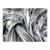 Glossy Soft PVC Fabric Silver