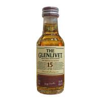 Glenlivet 15 French Oak Reserve Malt Whisky 12x 5cl Miniature Pack