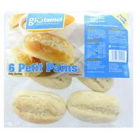 Glutamel Part Baked Petit Pains 6 Pack