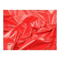 Glossy Soft PVC Fabric Red