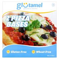 Glutamel Part Baked Pizza Bases 2 Pack