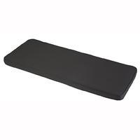 Glendale 2 Seater Bench Cushion Seat Pad in Charcoal