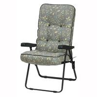Glendale Country Teal Deluxe Recliner Chair