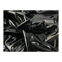 Glossy Soft PVC Fabric Black