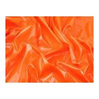 Glossy Soft PVC Fabric Orange