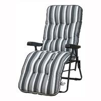 Glendale Black Stripe Deluxe Relaxer Chair