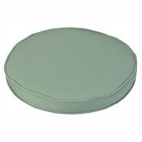 glendale romantic chair round cushion seat pad in misty jade