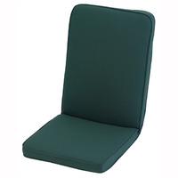 Glendale Low Recliner Cushion Seat Pad in Forest Green