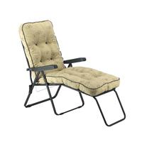 Glendale Deluxe Nancy Lounger in Black