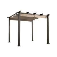 Glendale 3 x 4 Seville Mocha Pergola Gazebo