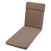 Glendale Sun Lounger Cushion Seat Pad in Stone