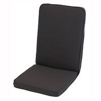 Glendale Low Recliner Cushion Seat Pad in Charcoal