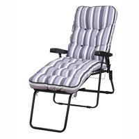 Glendale Lilac Stripe Deluxe Lounger