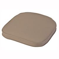 glendale standard d shaped cushion seat pad in stone