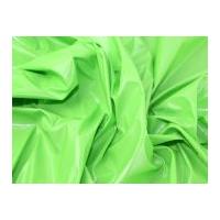 Glossy Soft PVC Fabric Lime Green