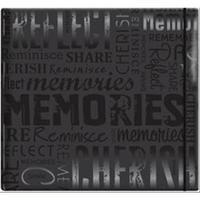 gloss scrapbook 12x12 memories black 262596