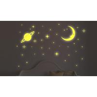 Glow in The Dark Moon and Star Stickers