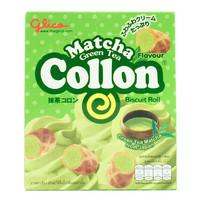 Glico Collon Matcha Green Tea Cream Biscuits (Thai)