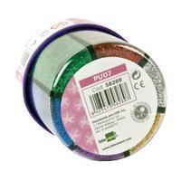 Glitter 6 Colour Bottle Pack of 6 SQ58289