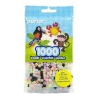 glow mix 1000 piece perler beads pack