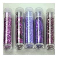 glitter flitter craft set purple lilac