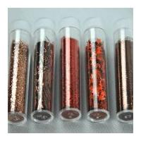 glitter flitter craft set copper bronze