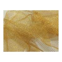 glitter net fabric gold