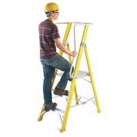 GLASS FIBRE STEP WITH HANDRAILS - 5 TREAD