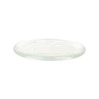 glass candle plate d100mm