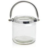 Glass & Metal Handled Jar Medium