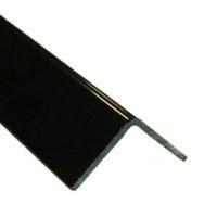 Gloss Black Plastic Corner Protector (W)20mm (L)2m