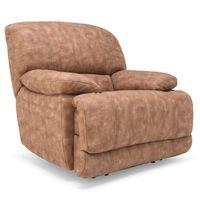 Gloucester Electric Suede Reclining Armchair Tan