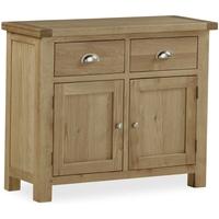 global home cheltenham oak sideboard small