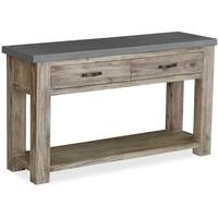 Global Home Rockhampton Oak Console Table with Drawer