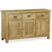 global home salisbury lite oak sideboard large