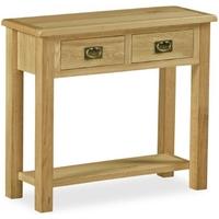 Global Home Salisbury Lite Oak Console Table