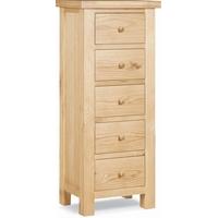 global home york oak tallboy