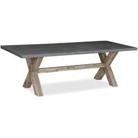 global home rockhampton oak dining table