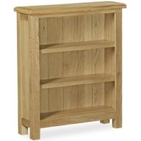 global home salisbury lite oak bookcase low