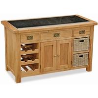 global home salisbury oak kitchen island