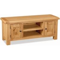 global home salisbury oak tv unit large